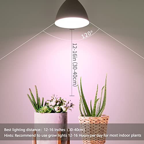 Smart Grow Light Bulbs for Indoor Plants (2 Count)