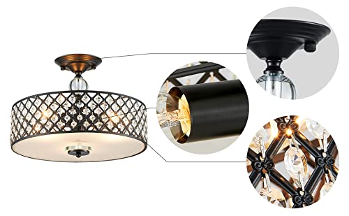Saint Mossi Semi Flush Mount Ceiling Chandelier