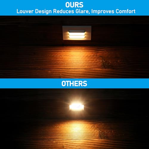 6 Pack 5CCT 120V LED Step Lights (6 Count)