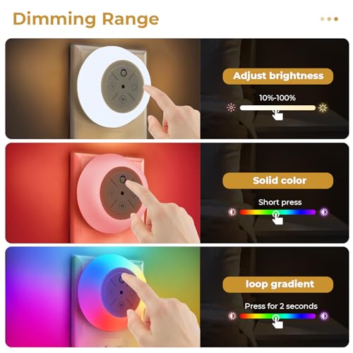 Night Lights Plug Into Wall with 12 (2 Count)