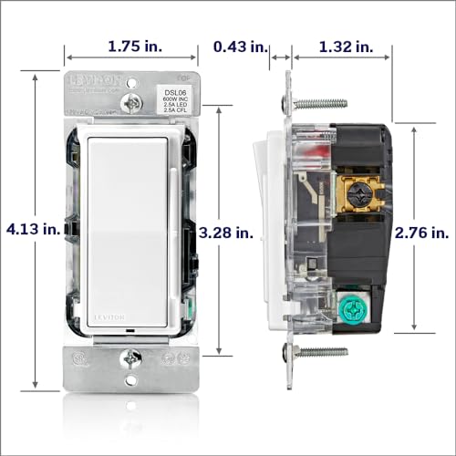 Decora Slide Dimmer Switch for Dimmable LED