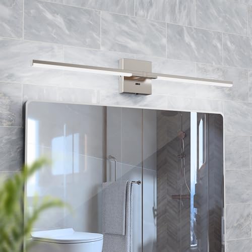 32 Inch Brushed Nickel Bathroom Vanity Light