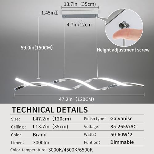 Modern Ceiling Chandelier Light