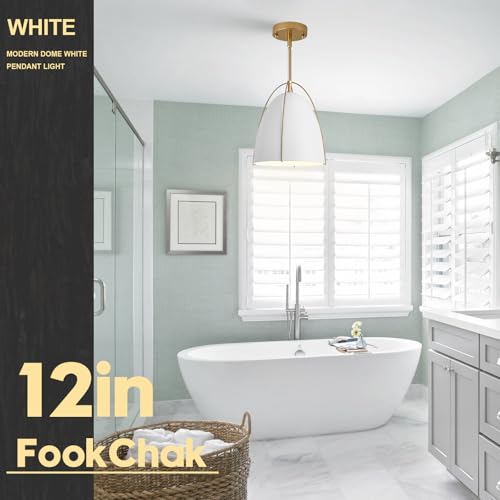 White Gold Pendant Light 3