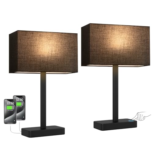 Touch Lamps for Nightstands Set of 2 (2 Count)