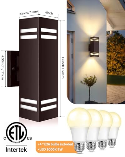 Dusk to Dawn Outdoor Lighting (2 Count)