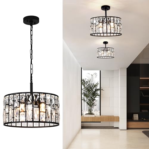 Modern Crystal Pendant Light Fixture