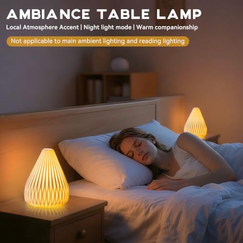 9.1" Decorative Ceramic Table Lamp Living Room