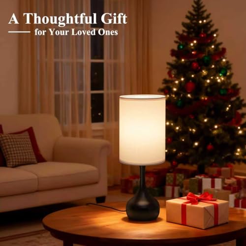 Touch Bedside Lamp for Bedroom