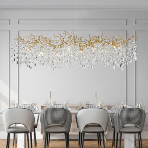 Modern Gold Crystal Chandeliers Chandeliers
