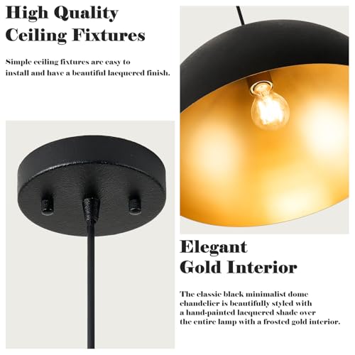 16 Inch Industrial Pendant Lighting for Kitchen Island (2 Count)