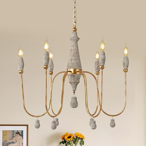 28.5" French Country Chandelier