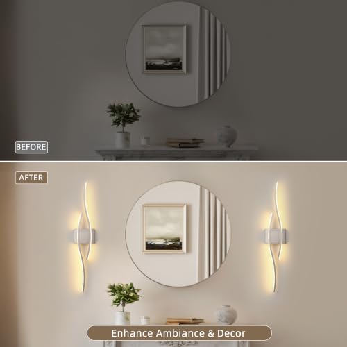 Wireless Wall Sconces Set of Two (2 Count)