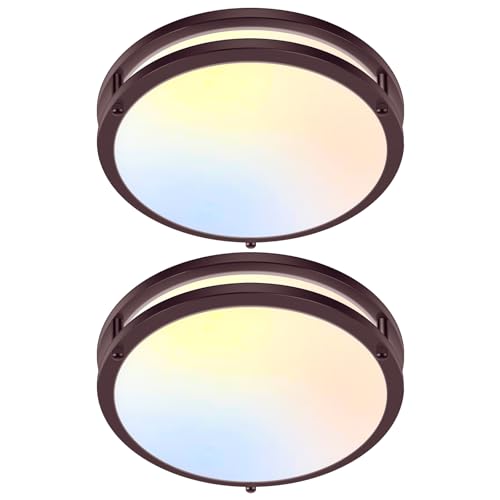 2 Pack 36W Dimmable LED Ceiling Lights (2 Count)