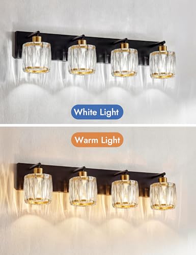 Crystal Vanity Lights for Bathrooms