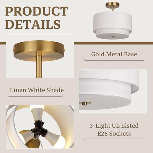 Gold Light Fixtures Ceiling Mount