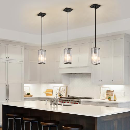 Modern Crystal Pendant Lights Kitchen Island