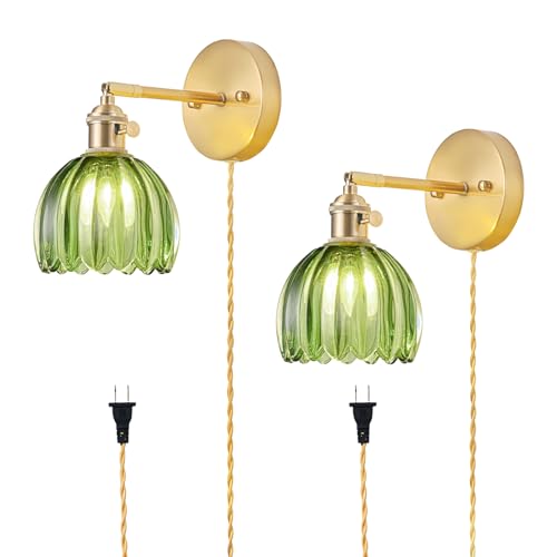 Plug in Wall Sconces Set of 2 (2 Count)