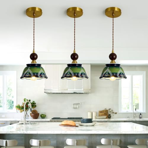 vintage ceramic pendant light 1