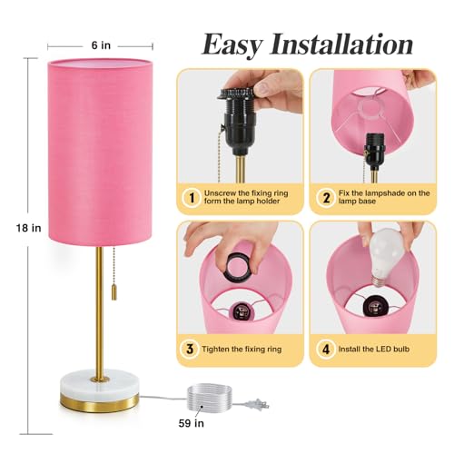 Minimalist Table Lamp Set of 2 (2 Count)