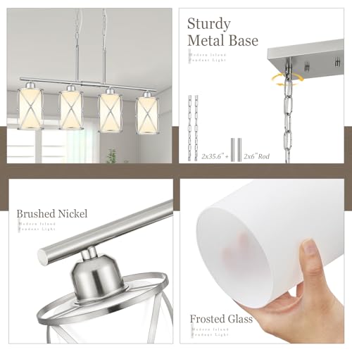 4 Light Kitchen Island Lighting