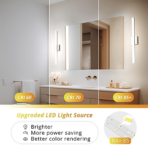 Lights for Bathroom Vanity Fixtures Above Mirror