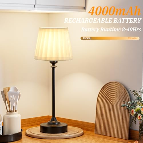 Cordless Table Lamps Rechargeable Set (2 Count)