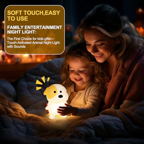 Puppy Night Light for Kids