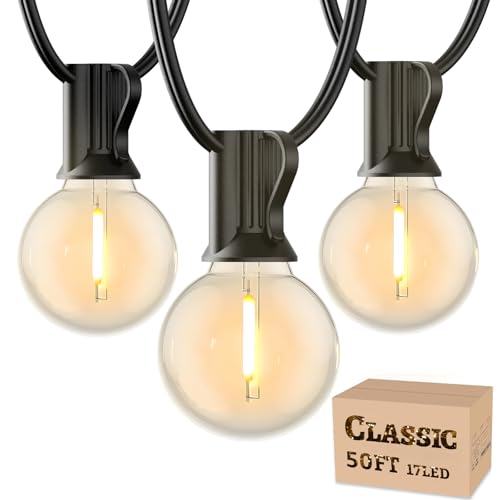 Outdoor String Lights 50 FT (50 Foot)