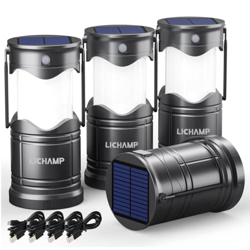 4 Pack Solar Camping Lantern (4 Count)