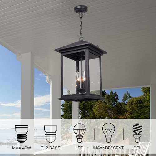 Large Outdoor Pendant Light