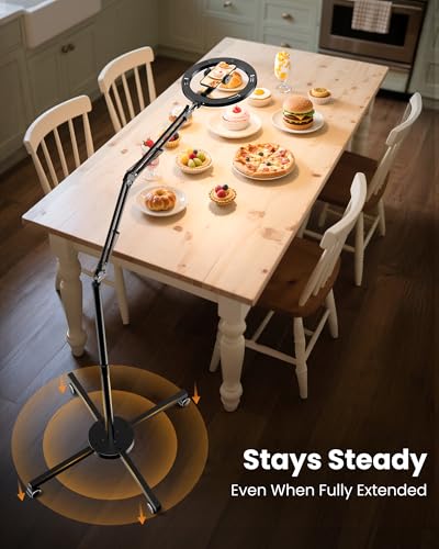 Ring Light Tripod for iPhone with Light