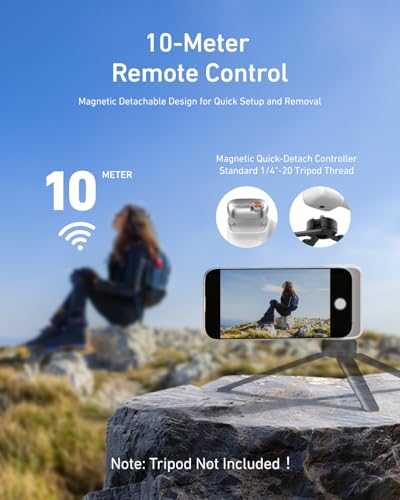 Magnetic Phone Camera Grip & C03 Magnetic Selfie Light Creator Kit