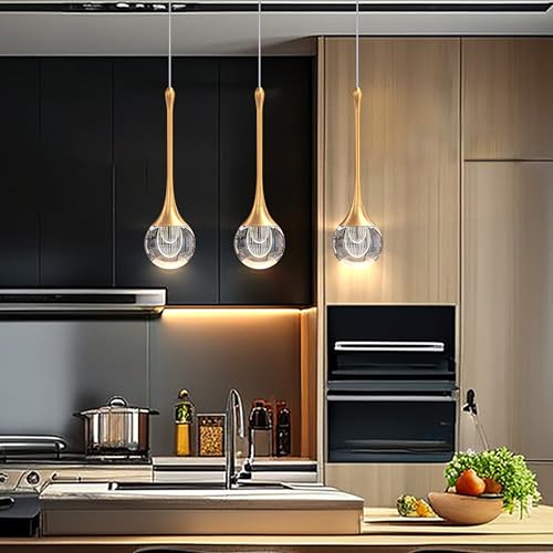 Gold Pendant Lights Kitchen Island (2 Count)