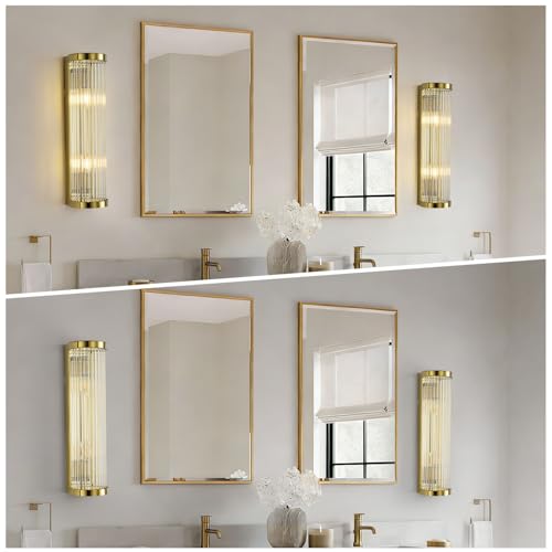 Crystal wall sconces