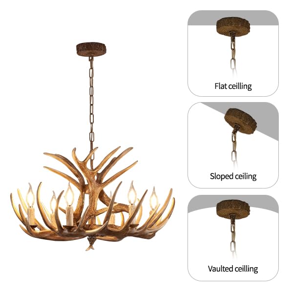 Deer Antler Chandelier Lighting