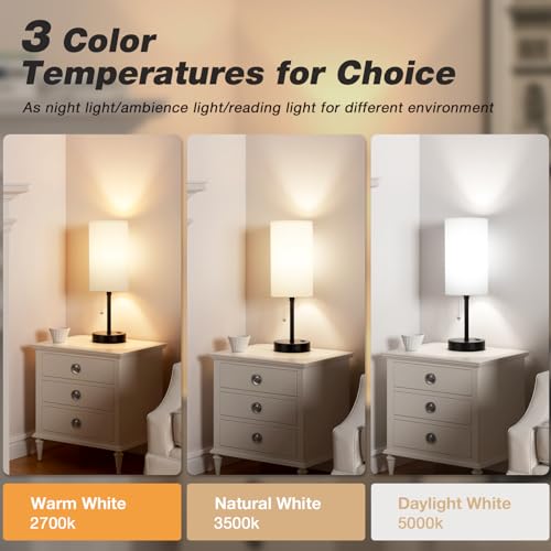 17" Bedside Lamp for Bedroom
