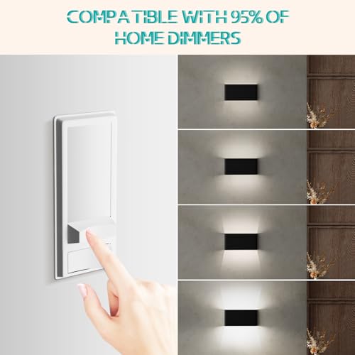 Modern Indoor 5CCT LED Wall Sconce