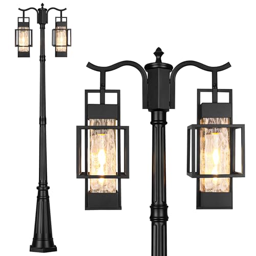 Modern Outdoor Lamp Post Light 2