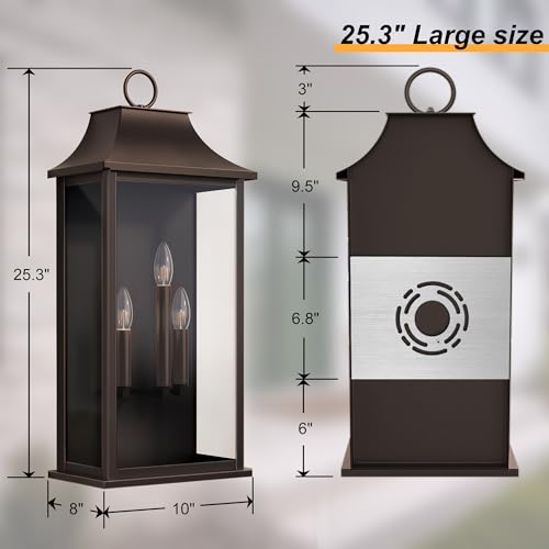 Dusk to Dawn Outdoor Wall Sconce