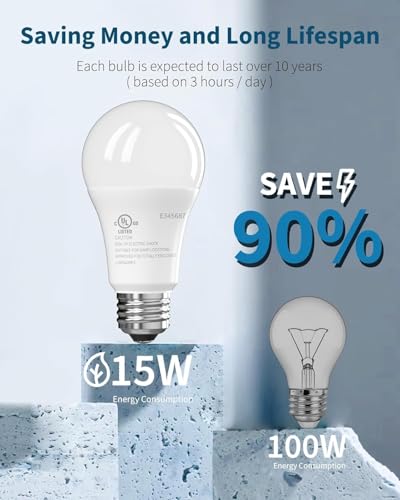 12 Pack LED Light Bulbs (12 Count)