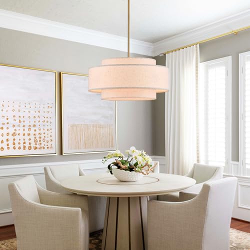 19.7" Modern Drum Chandelier