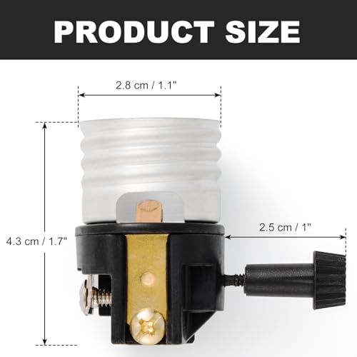 UL Listed Light Socket Replacement