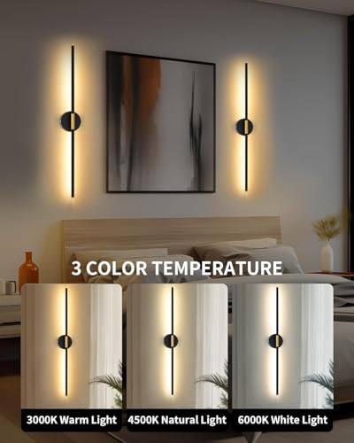 32" Battery Operated Wall Sconce Set of 2