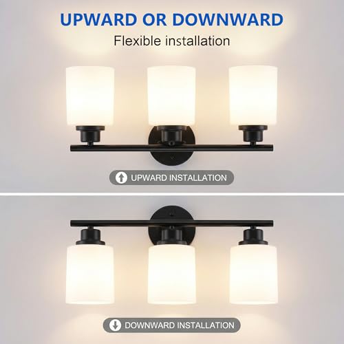 3 Light Bathroom Light Fixtures