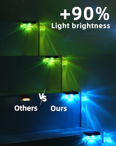 16 Pack Solar Fence Lights (16 Count)