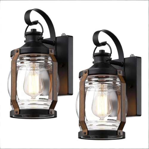 Dusk to Dawn Outdoor Wall Sconce Lights