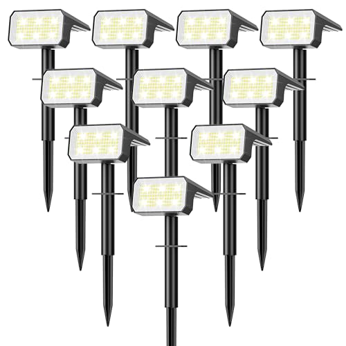 Solar Spot Lights Outdoor Waterproof (10 Count)