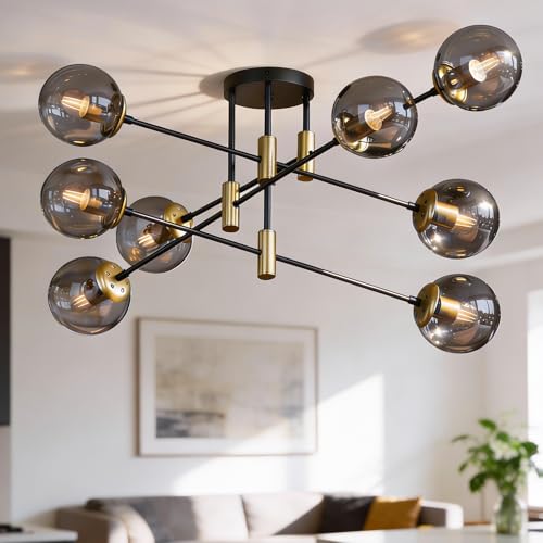 Modern Sputnik Chandelier