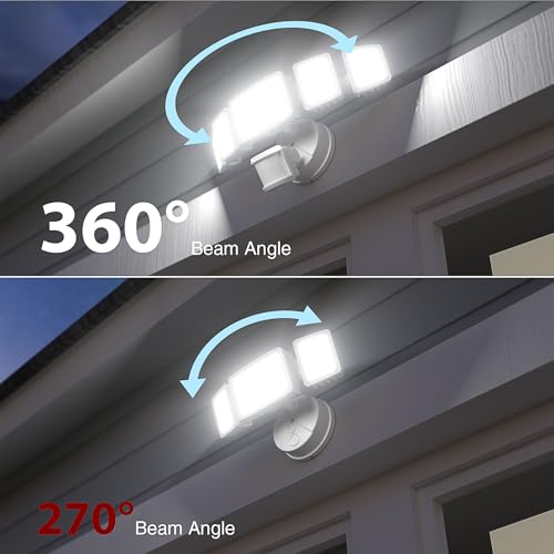 150W 15000LM LED Security Lights Motion Sensor Outdoor